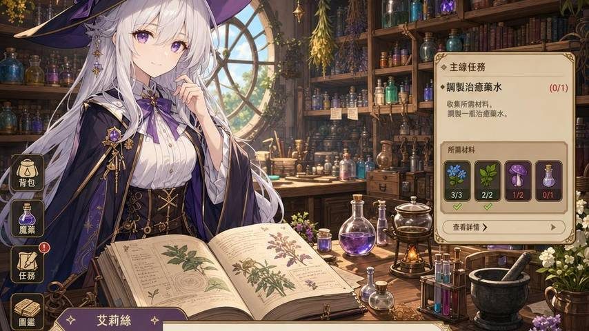 魔女秘药 操作界面 预览图 4